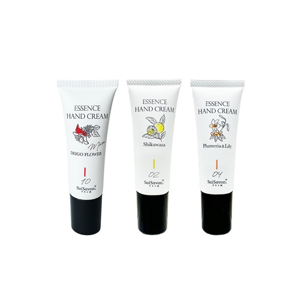BonVoyage ミニハンドクリーム選べる3本セット（MOMでいごの花の香り1本選べる）