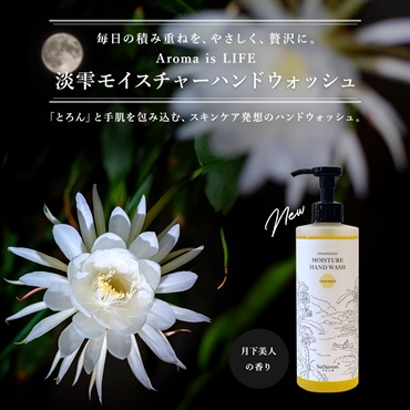【世界手洗いの日】淡雫モイスチャーハンドウォッシュ(月下美人の香り)2点セット 詳細画像