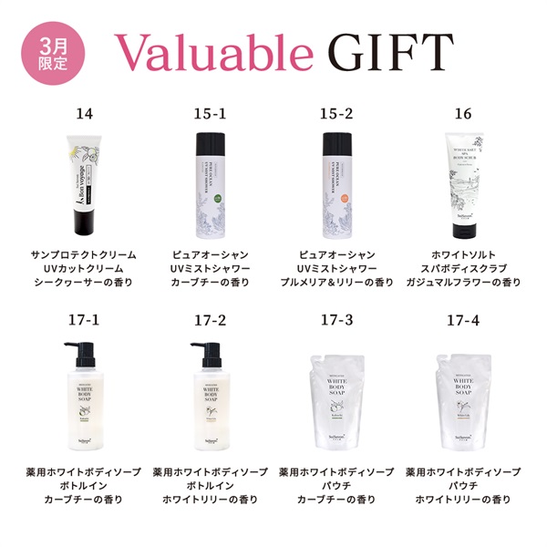 【Valuable Gift 2026】商品選べる10個セット 詳細画像