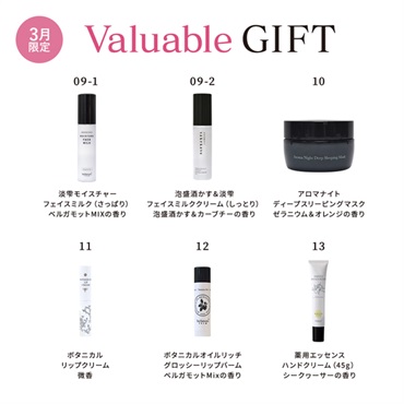 【Valuable Gift 2026】商品選べる13個セット 詳細画像