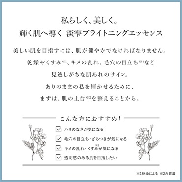 SuiRichAroma 淡雫ブライトニングエッセンス 詳細画像