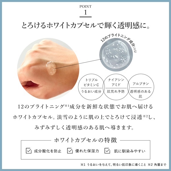 SuiRichAroma 淡雫ブライトニングエッセンス 金箔-KINPAKU- 詳細画像