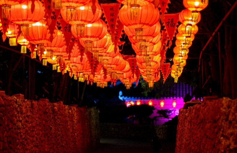 首里散歩 Vol.417　夜あかりとソーセージ